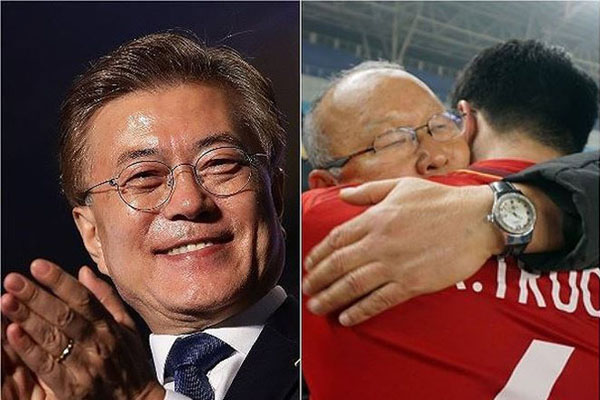 Tổng thống Hàn Quốc Moon Jae-in có thể gặp HLV Park Hang Seo
