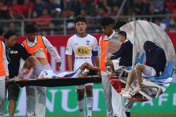 Tuấn Anh chấn thương khá nghiêm trọng