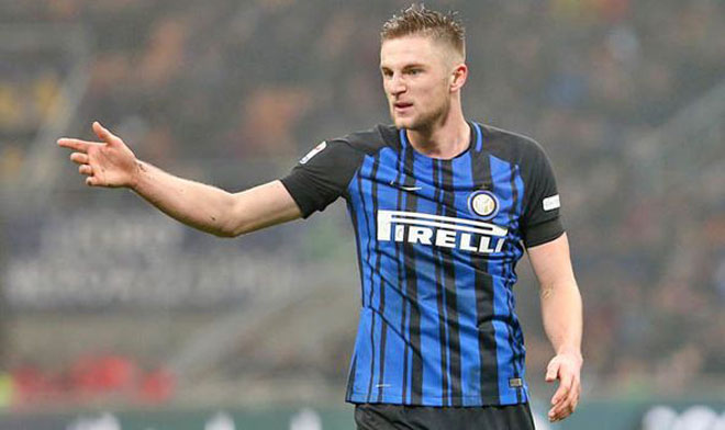 Milan Skriniar được coi là truyền nhân của Vidic