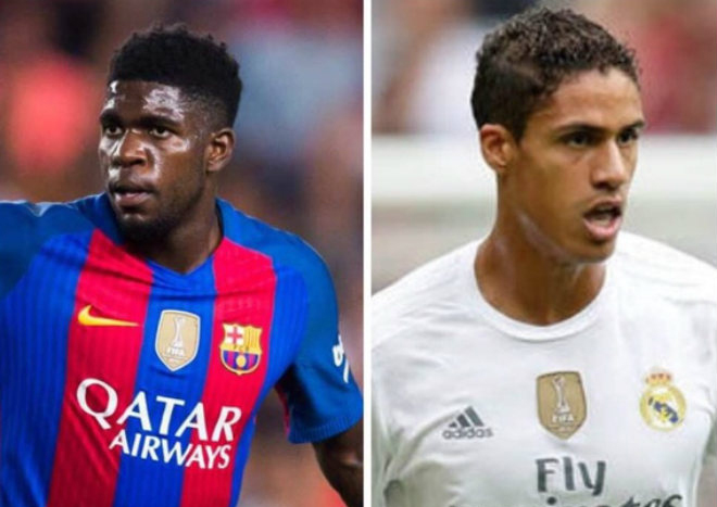 HLV Mourinho muốn có Umtiti và Varane