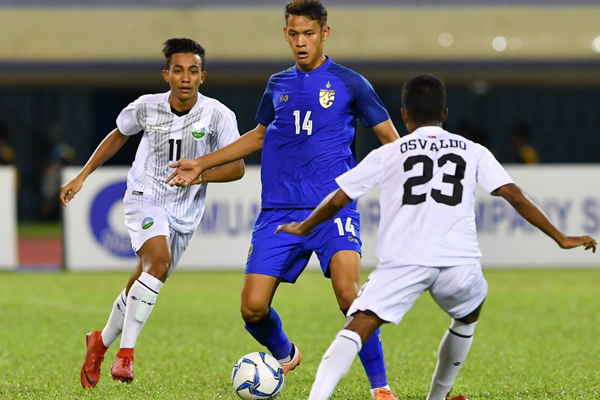 U21 Thái Lan, U21 Đông Timor, U21 Đông Nam Á, Đông Timor loại Thái Lan