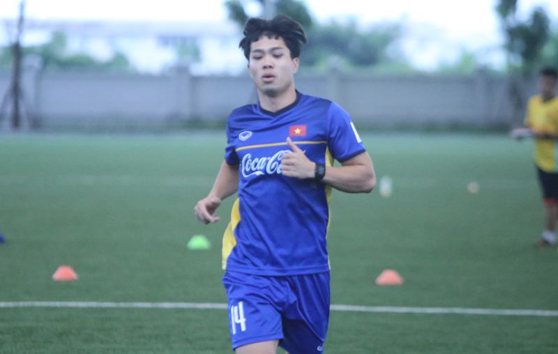 ASIAD, tin tức ASIAD, bóng đá ASIAD, U23 Việt Nam, U23 Việt Nam hội quân, HLV Park Hang Seo, buổi tập U23 Việt Nam