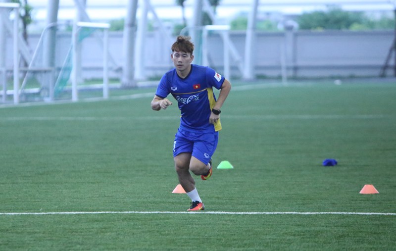 ASIAD, tin tức ASIAD, bóng đá ASIAD, U23 Việt Nam, U23 Việt Nam hội quân, HLV Park Hang Seo, buổi tập U23 Việt Nam