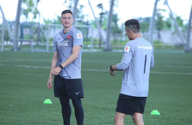 ASIAD, tin tức ASIAD, bóng đá ASIAD, U23 Việt Nam, U23 Việt Nam hội quân, HLV Park Hang Seo, buổi tập U23 Việt Nam