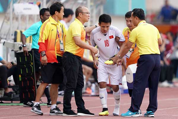Asiad, U23 Việt Nam, U23 Bahrain, ai thay Hung Dung, HLV Park Hang Seo, U23 Việt Nam vs U23 Bahrain