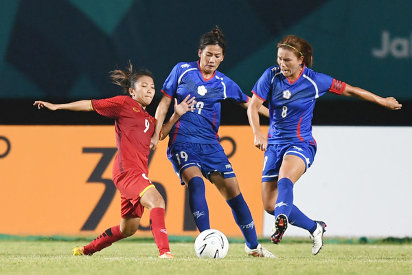 nữ Việt Nam, Asiad, nữ Việt Nam chia tay Asiad, tin tức asiad, bóng đá asiad