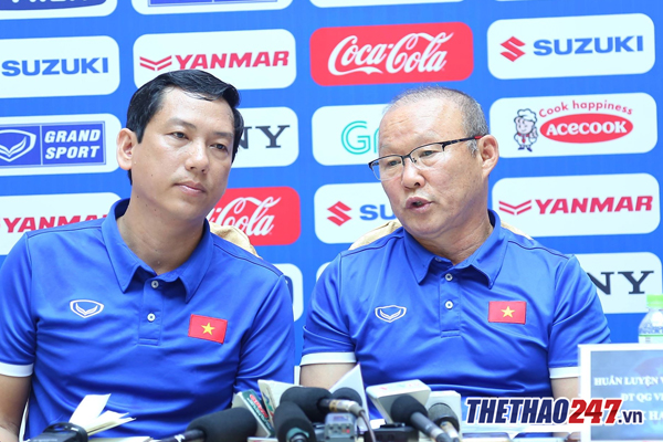 AFF Cup, tin tuc AFF Cup, dt viet nam, HLV Park Hang Seo, Park trả lời họp báo