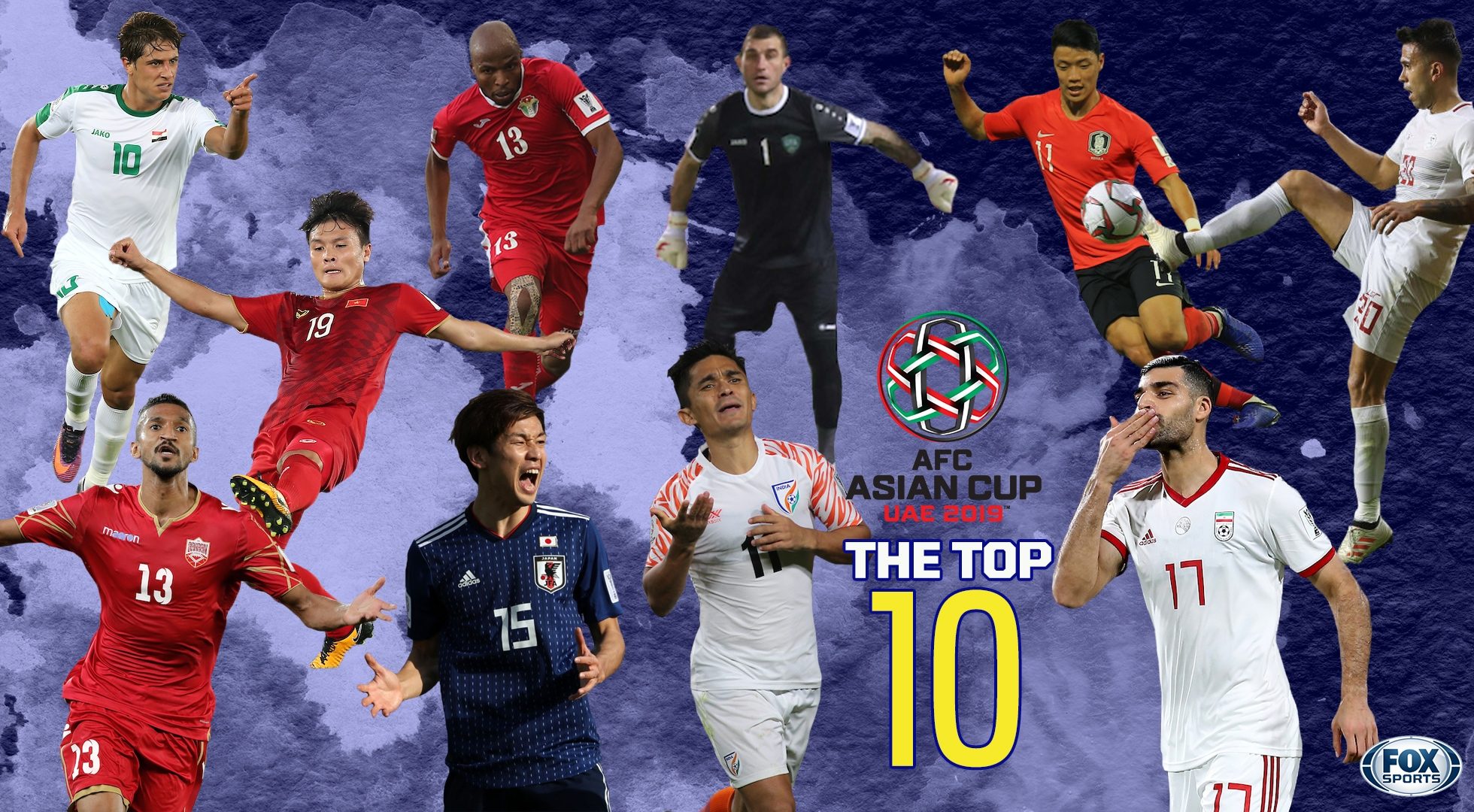 Asian Cup 2019, tin tức Asian Cup 2019, ĐT Việt Nam, top 10 Asian Cup 2019, Iran, Iraq