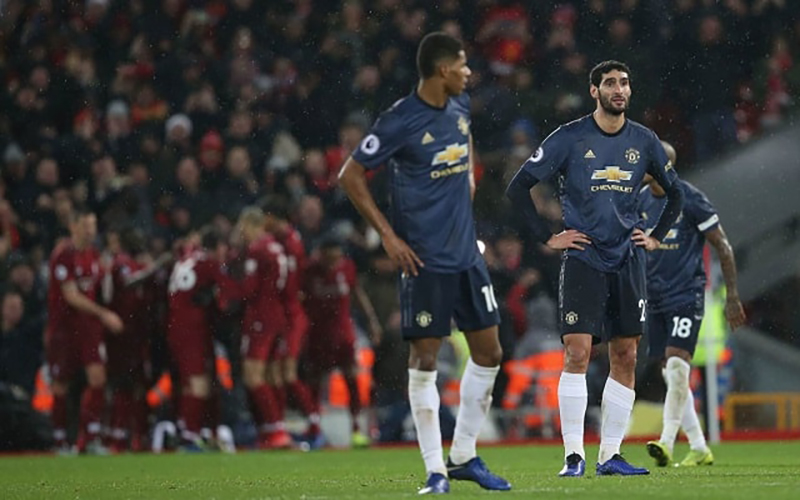Thất bại trước Liverpool khiến MU bị top 4 bỏ xa 11 điểmHLV Solskjaer, Alex Ferguson, MU, Quỷ đỏ, Old Trafford, Ngoại hạng Anh, Man Utd
