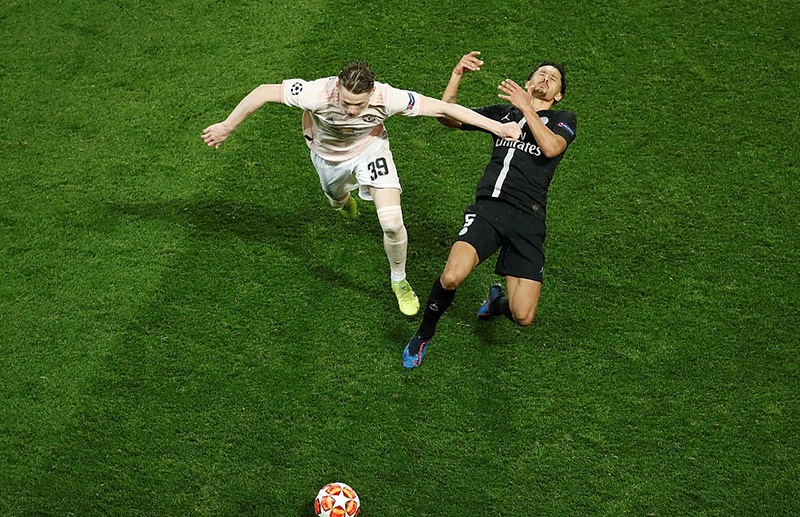 Sau khi Lukaku ghi bàn thứ 2, trận đấu trở nên hấp dẫn hơn với những màn tranh chấp nảy lửa của cầu thủ hai đội. PSG 1-3 MU, kết quả PSG 1-3 MU, tỉ số PSG 1-3 MU, kết quả C1, kết quả champions League, kết quả cúp C1
