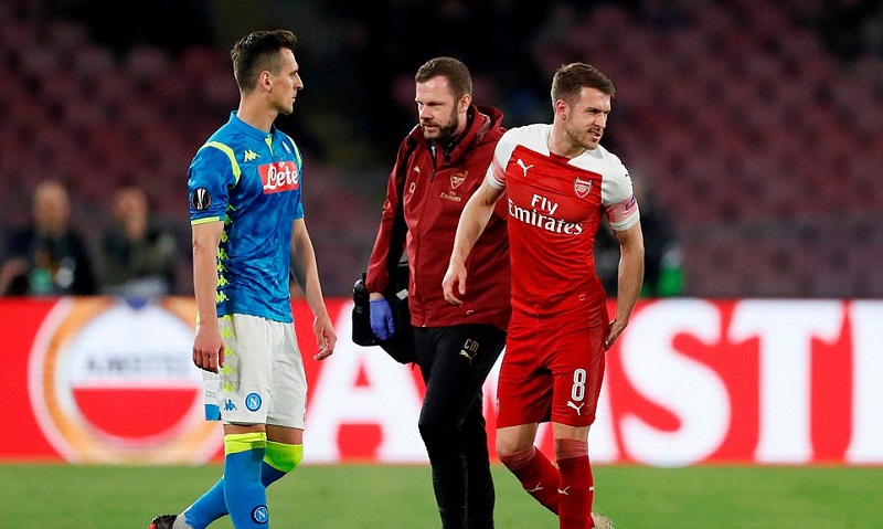 Napoli 0-1 Arsenal, kết quả Napoli 0-1 Arsenal, Europa League, bán kết Europa League