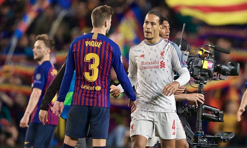 Pique, Barca, Liverpool, C1, Champions League, chung kết C1
