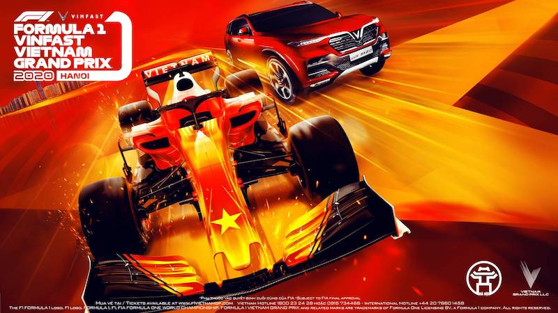 đua xe, f1, đua xe công thức 1, Vietnam Grand Prix, đường đua việt nam, đua xe f1 ở việt nam