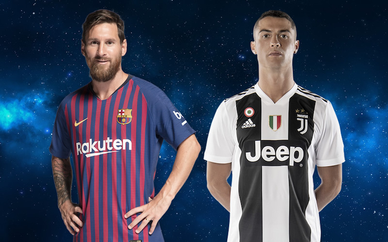 Lionel Messi, Cristiano Ronaldo, Barca, Juventus, kỷ lục hattrick, la liga, messi đấu ronaldo