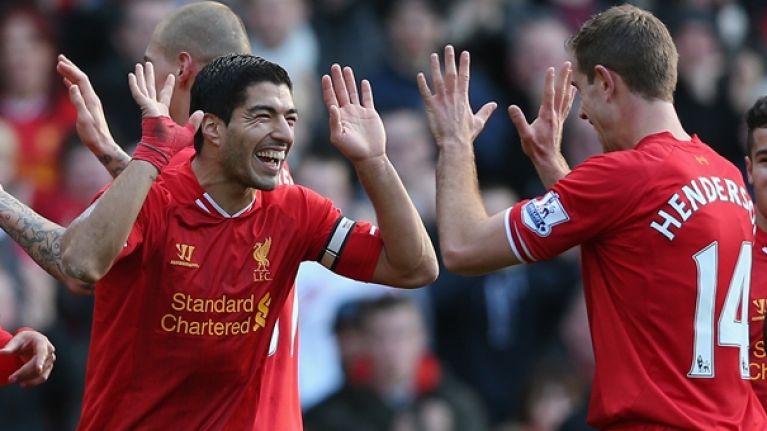 Henderson, Luis Suarez, Liverpool, Henderson muố giết Suarez, The Kop
