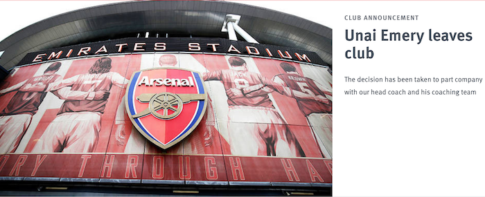 arsenal sa thai emery