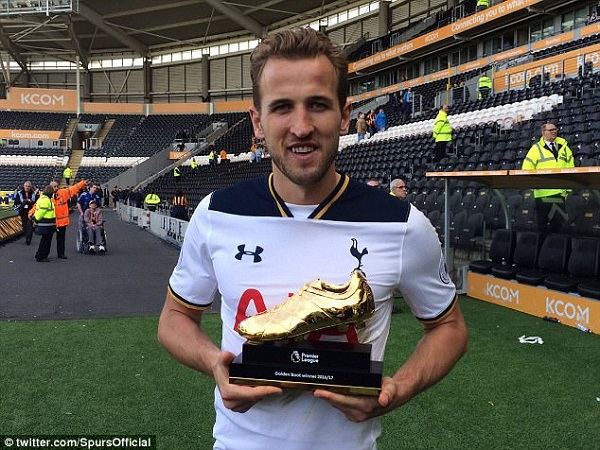 Harry Kane, Vua phá lưới NHA, Tottenham, Lukaku, Sanchez