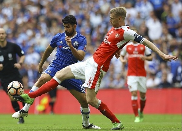 Per Mertesacker, Arsenal. Chelsea, FA Cup, Ramsey, Sanchez