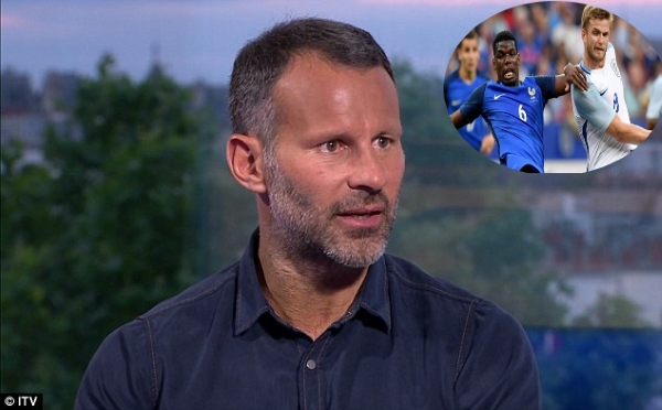 Ryan Giggs, Paul Pogba, Machester United, ĐT Pháp