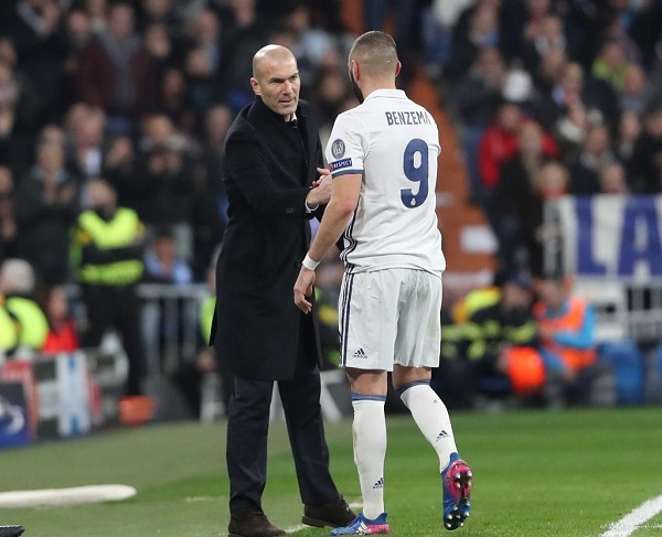 Karim Benzema, Cristiano Ronaldo, Real Madrid, Zidane