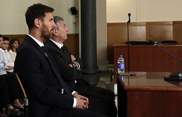 Lionel Messi, Jorge Messi, Scandal trốn thuế, Ronaldo, Real madrid, Barcelona
