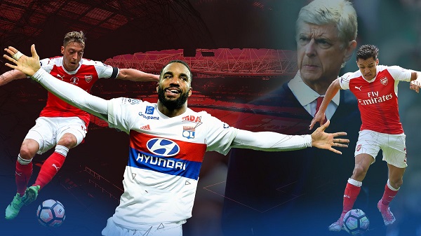 Alexandre Lacazette, Arsenal, Lyon, Jean-Michel Aulas, HLV Wenger
