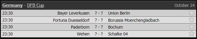 lich thi dau bundesliga, lich thi dau bong da