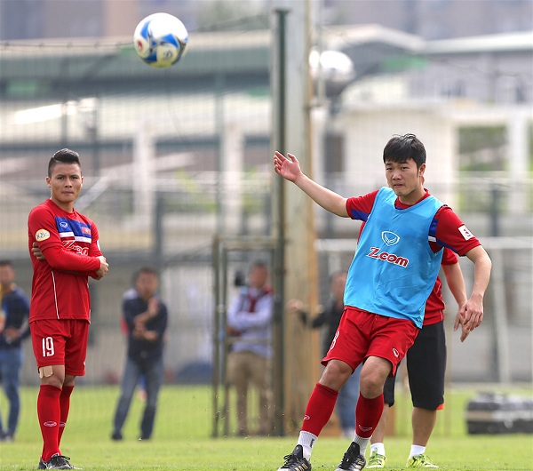 Xuân Trường, Quang Hải, bóng đá Việt Nam, HLV Park Hang Seo, ĐT Việt Nam, Việt Nam vs Afghanistan
