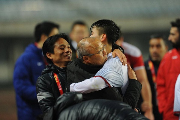 Phạm Tường Minh, Park Hang Seo, U23 Việt Nam, U23 Châu Á, trợ lý ngôn ngữ