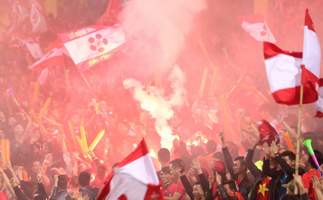 CĐV Hải Phòng, pháo sáng, Hải Phòng FC, Hà Nội FC, V.League