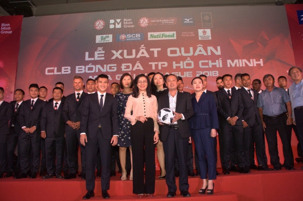 Công Vinh, HLV Miura, V.League 2018, CLB TP.HCM, Lịch thi đấu CLB TP.HCM 2018