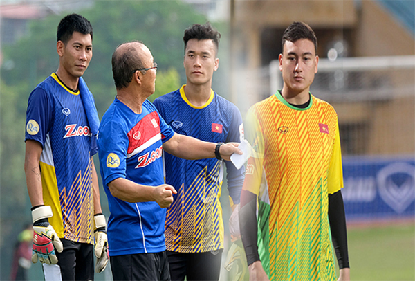 Dương Hồng Sơn, HLV Park Hang Seo, ĐT Việt Nam, Văn Lâm, Bùi Tiến Dũng