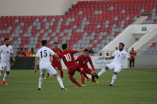 Lê Thụy Hải, Jordan, Park Hang Seo, ĐT Việt Nam