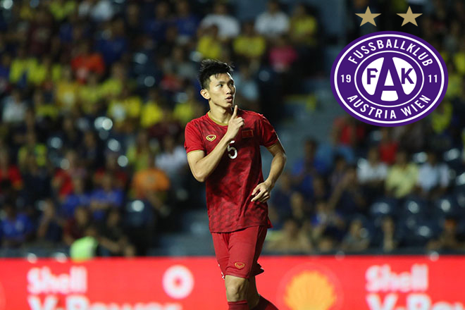 Đoàn Văn Hậu, Austria Wien, CLB Áo, Europa League, C1, Văn Hậu, Hà Nội FC