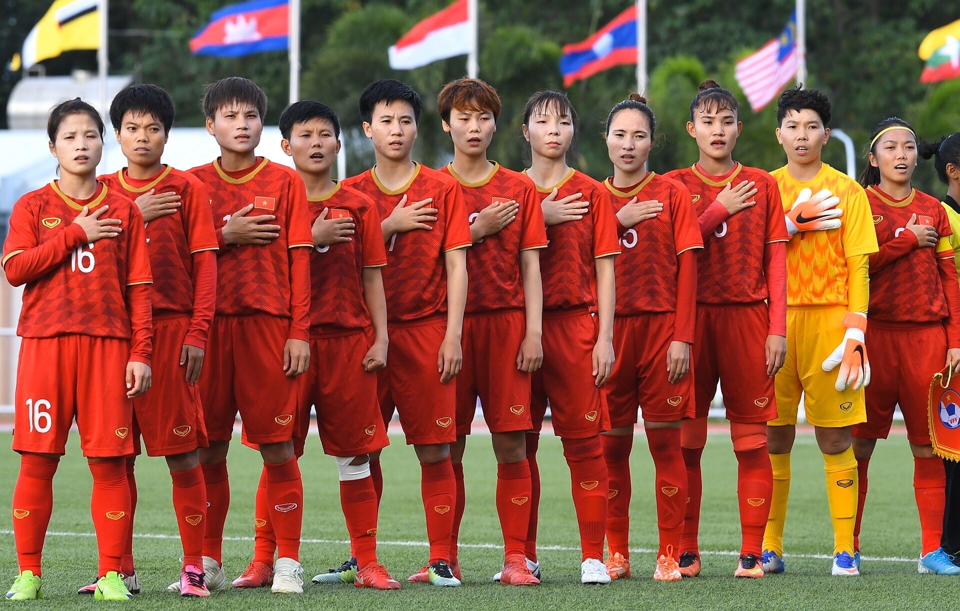 nu viet nam vs nu myanmar tai vong loai olympic 2020