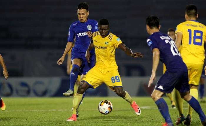 Michael Olaha, SLNA, V-League 2019, v league, v league 2019, bảng xếp hạng v league 2019