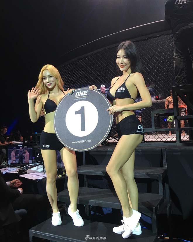 Park Si Hyun, những cô gái ring girl xinh đẹp, đệ nhất ring girl, hot girl thể thao hàn quốc