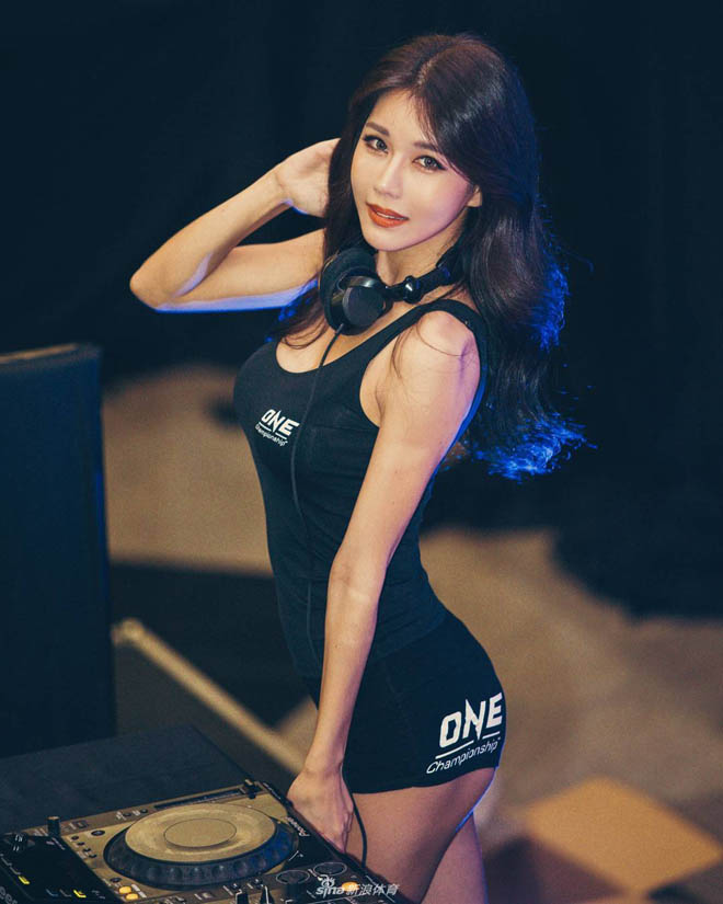 Park Si Hyun, những cô gái ring girl xinh đẹp, đệ nhất ring girl, hot girl thể thao hàn quốc
