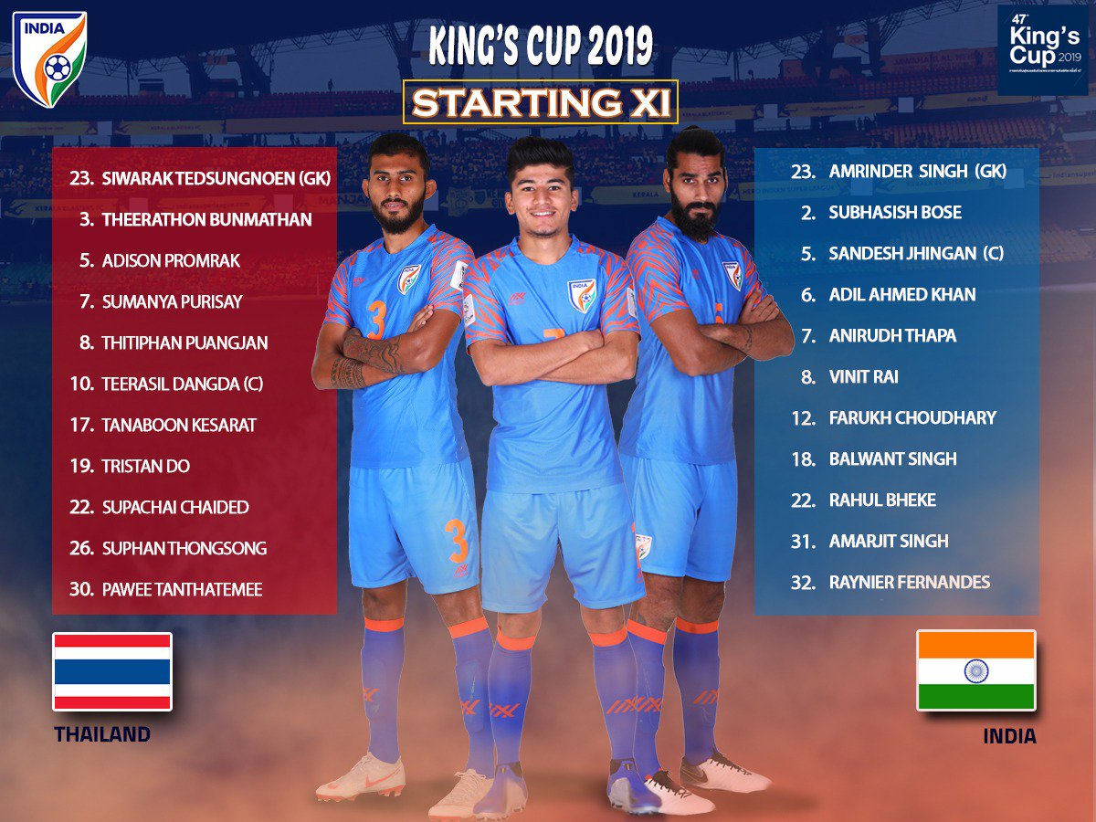 trực tiếp thái lan vs ấn độ, tt thái lan vs ấn độ, tt thai lan vs an do, thái lan vs ấn độ, king's cup 2019