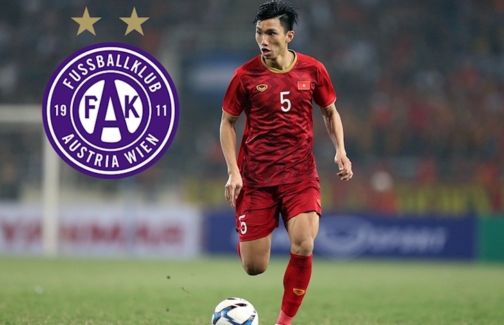 Đoàn Văn Hậu, Văn Hậu sang Châu Âu, Austria Wien, Hà Nội FC, Văn Hậu, Nguyễn Quốc Hội