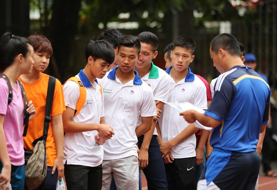 Văn Thanh, Văn Toàn, Công Phượng, Xuân Trường, Nguyễn Phong Hồng Duy