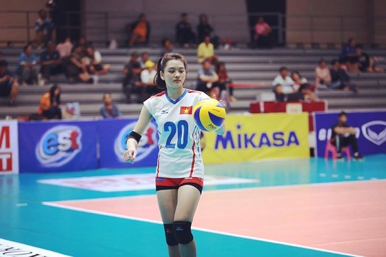 Nguyễn Thu Hoài, bóng chuyền nữ việt nam, giải bóng chuyền nữ u23 châu á 2019