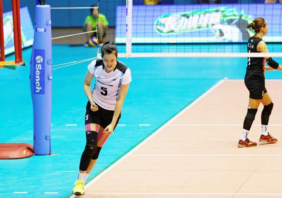 trần thị thanh thuý, gao yi, son hyang mi, giải bóng chuyền nữ u23 châu á, giải bóng chuyền nữ quốc tế vtv cup