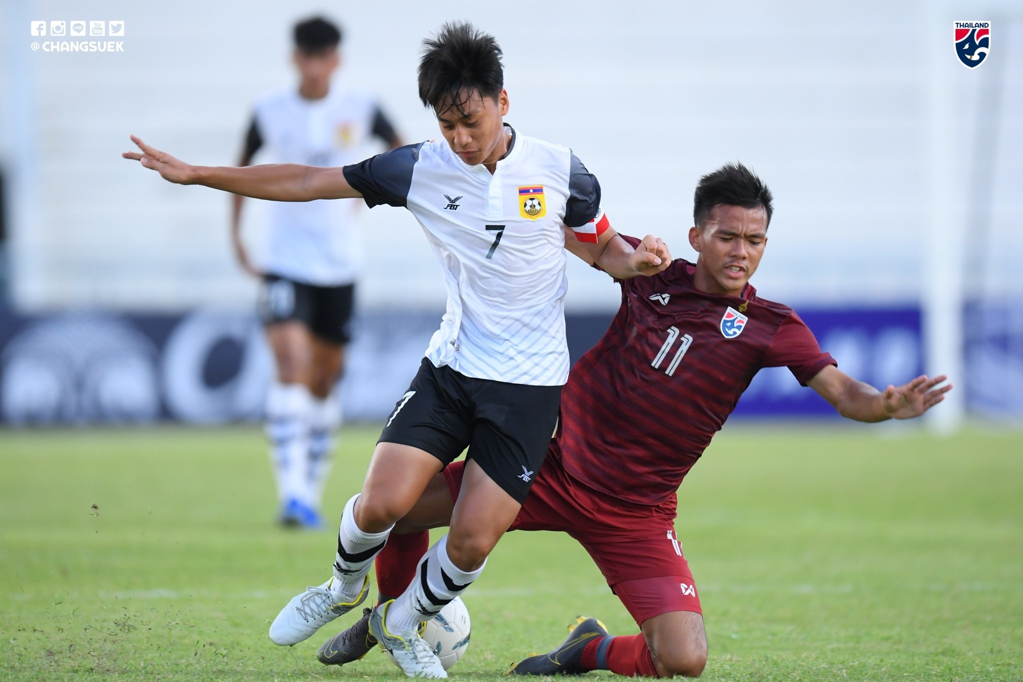 U15 Đông Nam á, U15 Thái LAn vs U15 Lào, đội tuyển U15 Thái Lan, U15 Việt Nam, giải U15 Đôgn NAm Á