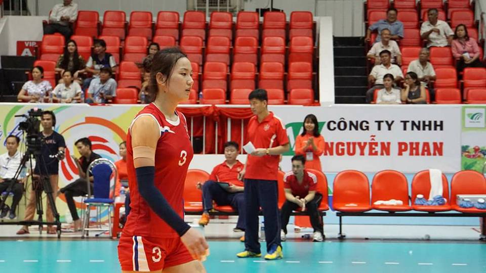 jong jin sim, vtv cup 2019, việt nam vs triều tiên, bóng chuyền vtv cup 2019, chủ công đội tuyển triều tiên