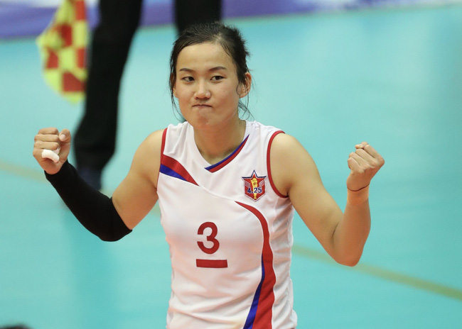 jong jin sim, vtv cup 2019, việt nam vs triều tiên, bóng chuyền vtv cup 2019, chủ công đội tuyển triều tiên