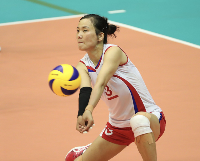 jong jin sim, vtv cup 2019, việt nam vs triều tiên, bóng chuyền vtv cup 2019, chủ công đội tuyển triều tiên
