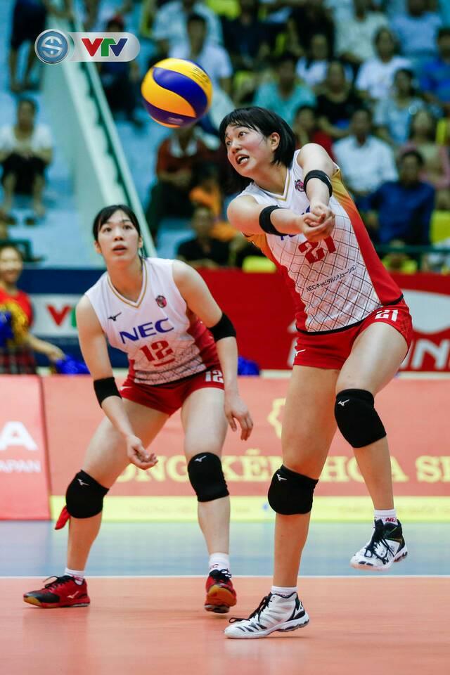 vtv cup 2019, hot girl bóng chuyền, nec red rockets, nữ vđv bóng chuyền xinh đẹp, hoa khôi vtv cup 2019