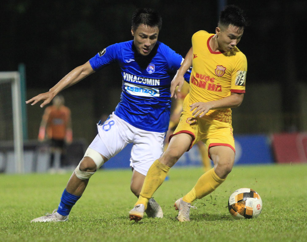 dnh nam định, nam định vs quảng nam, nam định vs hagl, bxh vleague 2019, svđ thiên trường, giá vé sân thiên trường