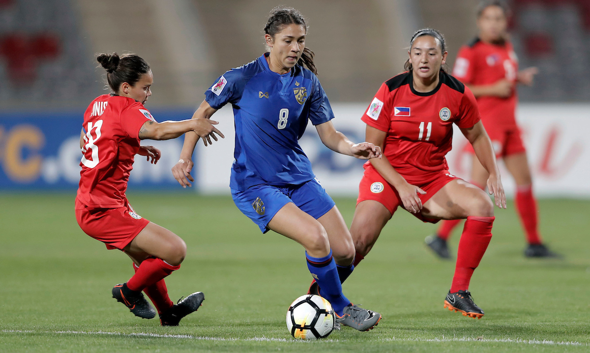 Kết quả Thái Lan vs Philippines, trực tiếp bóng đá nữ hôm nay, giải bóng đá nữ đông nam á 2019